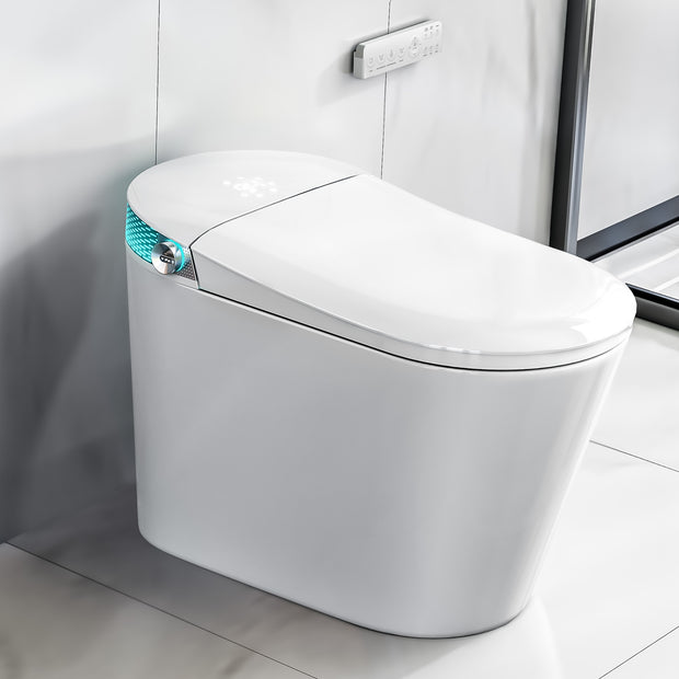 YULIKA-G5 1.31 Gallons Per Minute GPF Elongated Floor Mounted Bidet Smart Toilet with Aromasphy System