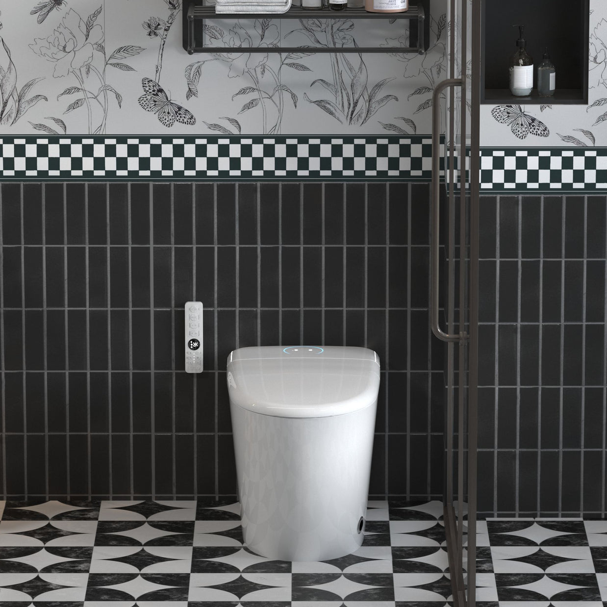 YULIKA Mounted Bidet Toilet One-piece Smart Toilet