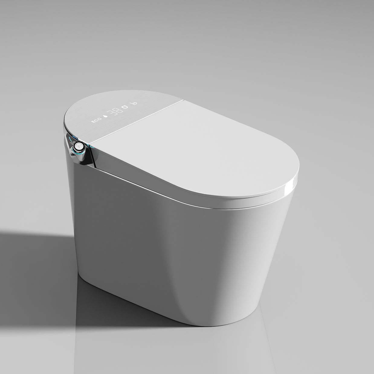 YULIKA-G7 PRO 1.31 Gallons Per Minute GPF Elongated Floor Mounted Smart Bide Toilet with Aromasphy System