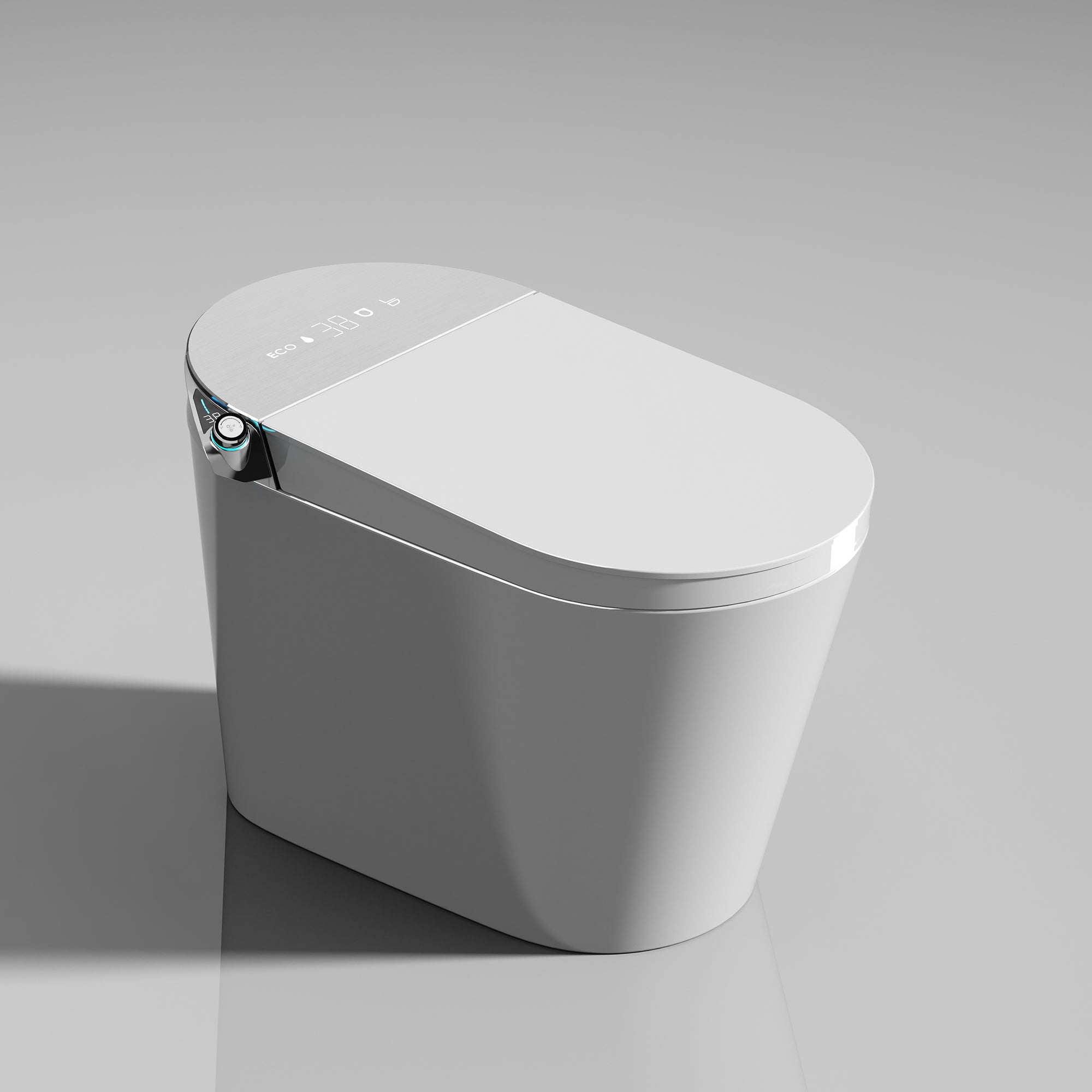 YULIKA-G7 PRO 1.31 Gallons Per Minute GPF Elongated Floor Mounted Smart Bide Toilet with Aromasphy System