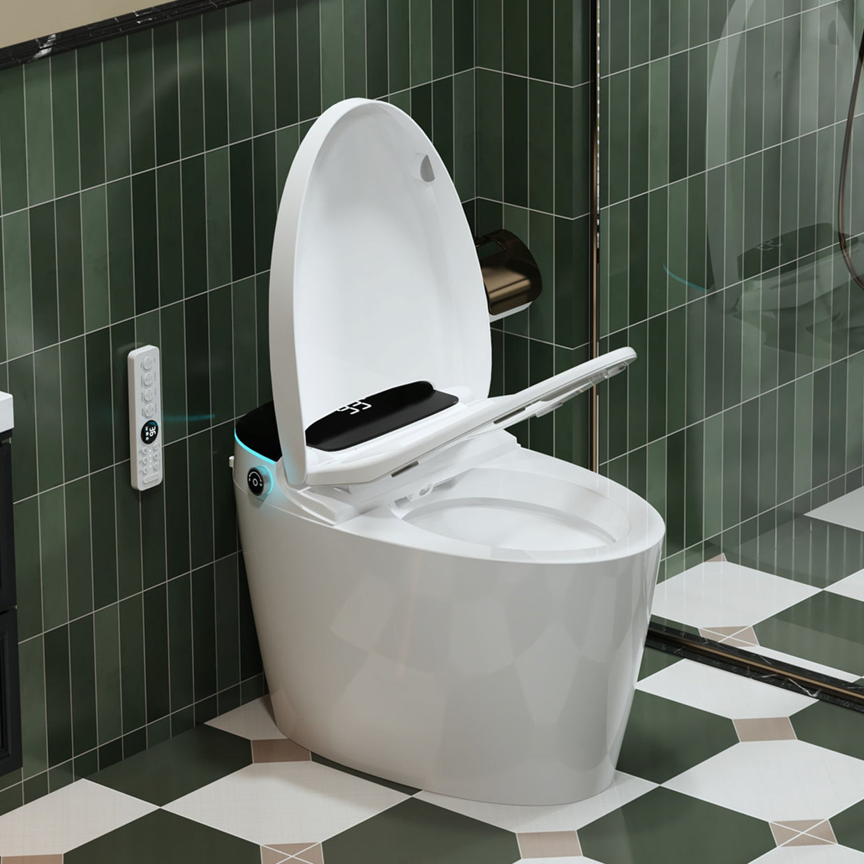 YULIKA Mounted Bidet Toilet One-piece Smart Toilet