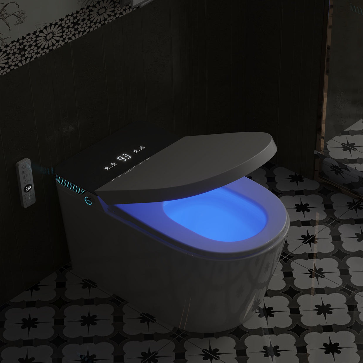 YULIKA Mounted Bidet Toilet One-piece Smart Toilet
