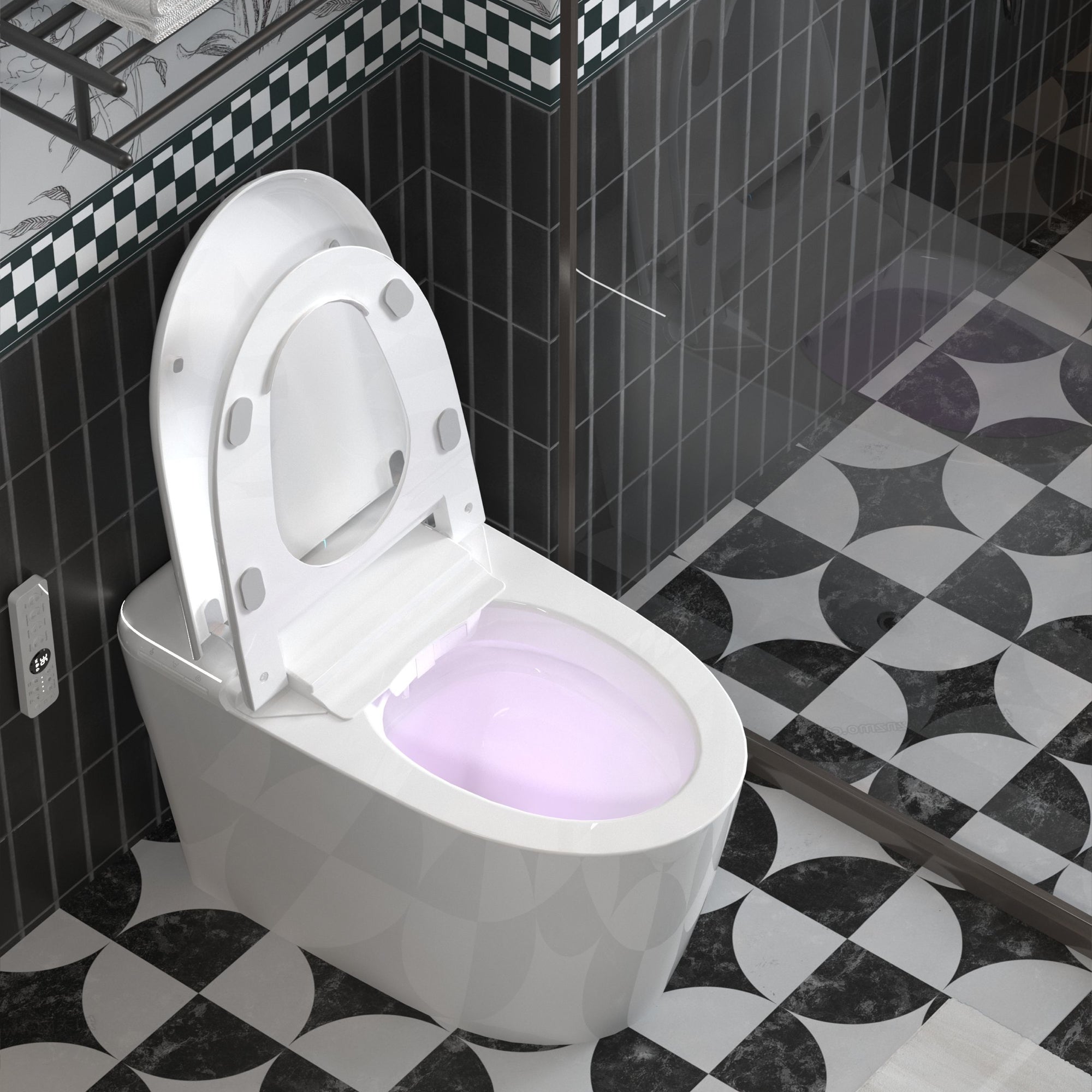 YULIKA Mounted Bidet Toilet One-piece Smart Toilet