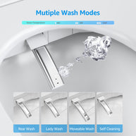 YULIKA-G5 1.31 Gallons Per Minute GPF Elongated Floor Mounted Bidet Smart Toilet with Aromasphy System