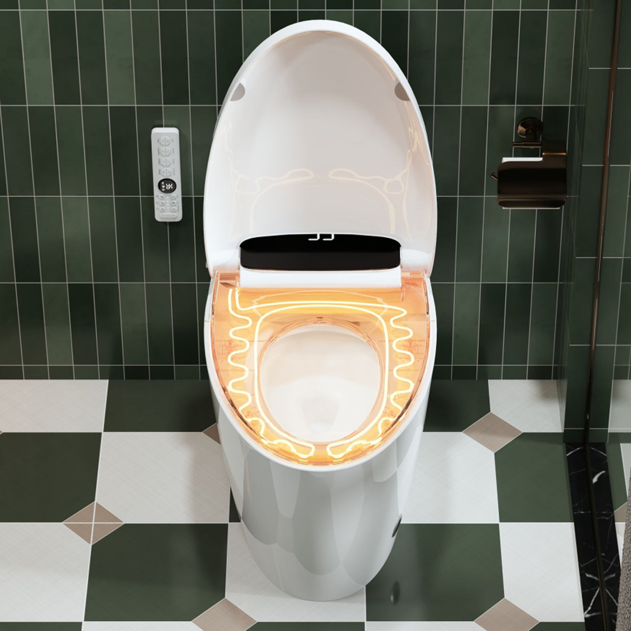 YULIKA Mounted Bidet Toilet One-piece Smart Toilet