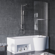 YULIKA 59.06 in x 33.46 in Freestanding Soaking Solid Surface Acrylic Bathtub with Ergonomic Design, Nano-Glass Water-Repellent Feature