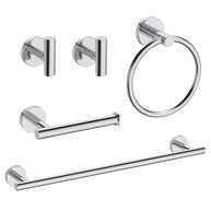 YULIKA Modern 5/6 - Piece Bathroom Hardware Set