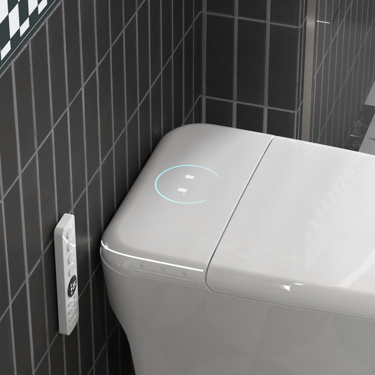 YULIKA Mounted Bidet Toilet One-piece Smart Toilet
