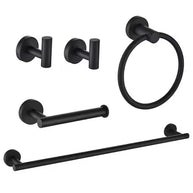YULIKA Modern 5/6 - Piece Bathroom Hardware Set