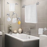 YULIKA Modern 5/6 - Piece Bathroom Hardware Set