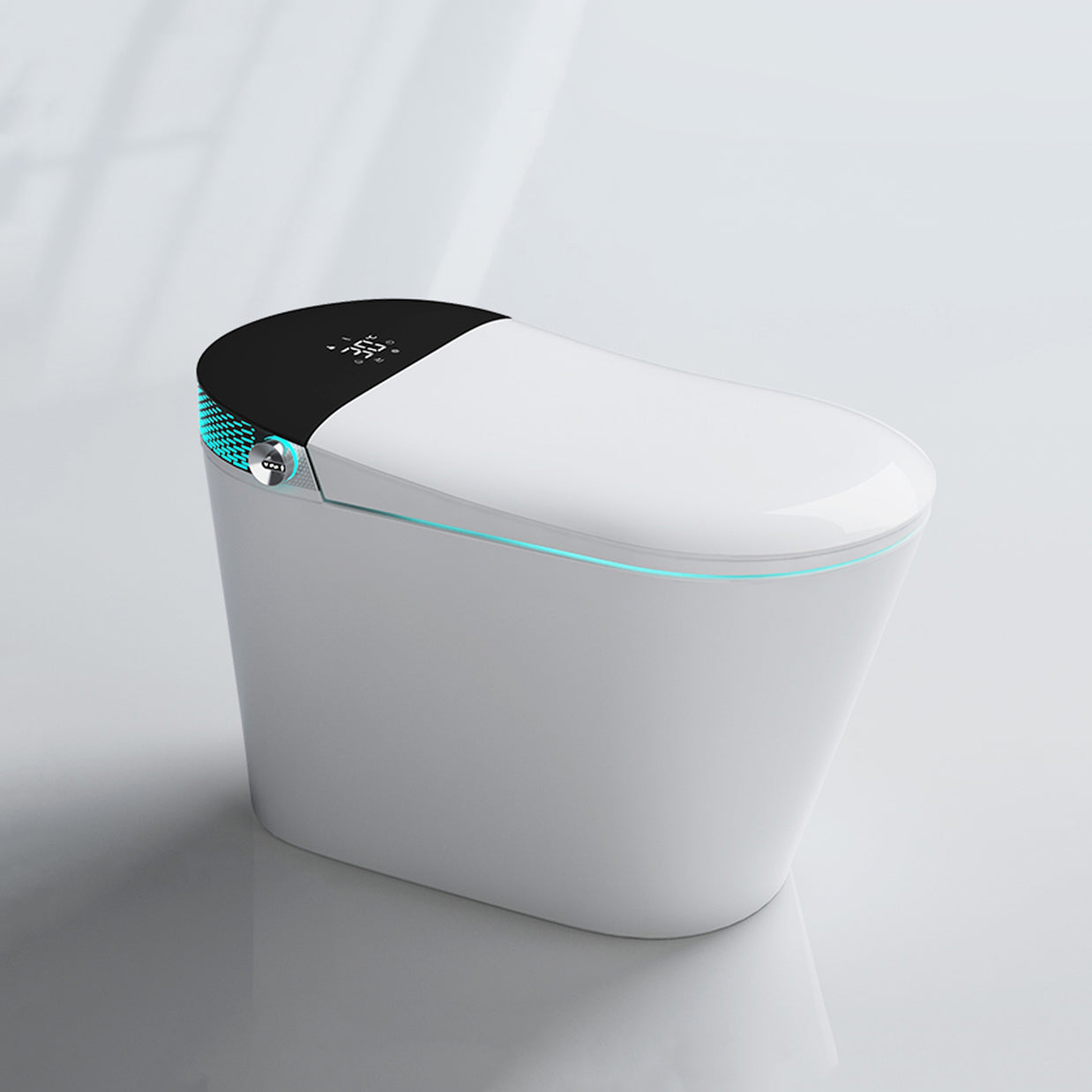YULIKA-G5 1.31 Gallons Per Minute GPF Elongated Floor Mounted Bidet Smart Toilet with Aromasphy System