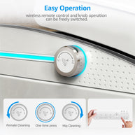 YULIKA-K1 Digital Screen Elongated Floor Mounted Bidet Smart Toilet for Bedroom