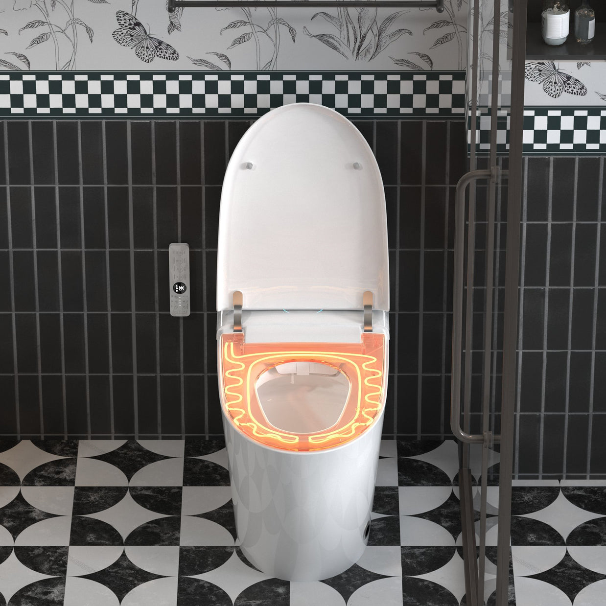 YULIKA Mounted Bidet Toilet One-piece Smart Toilet