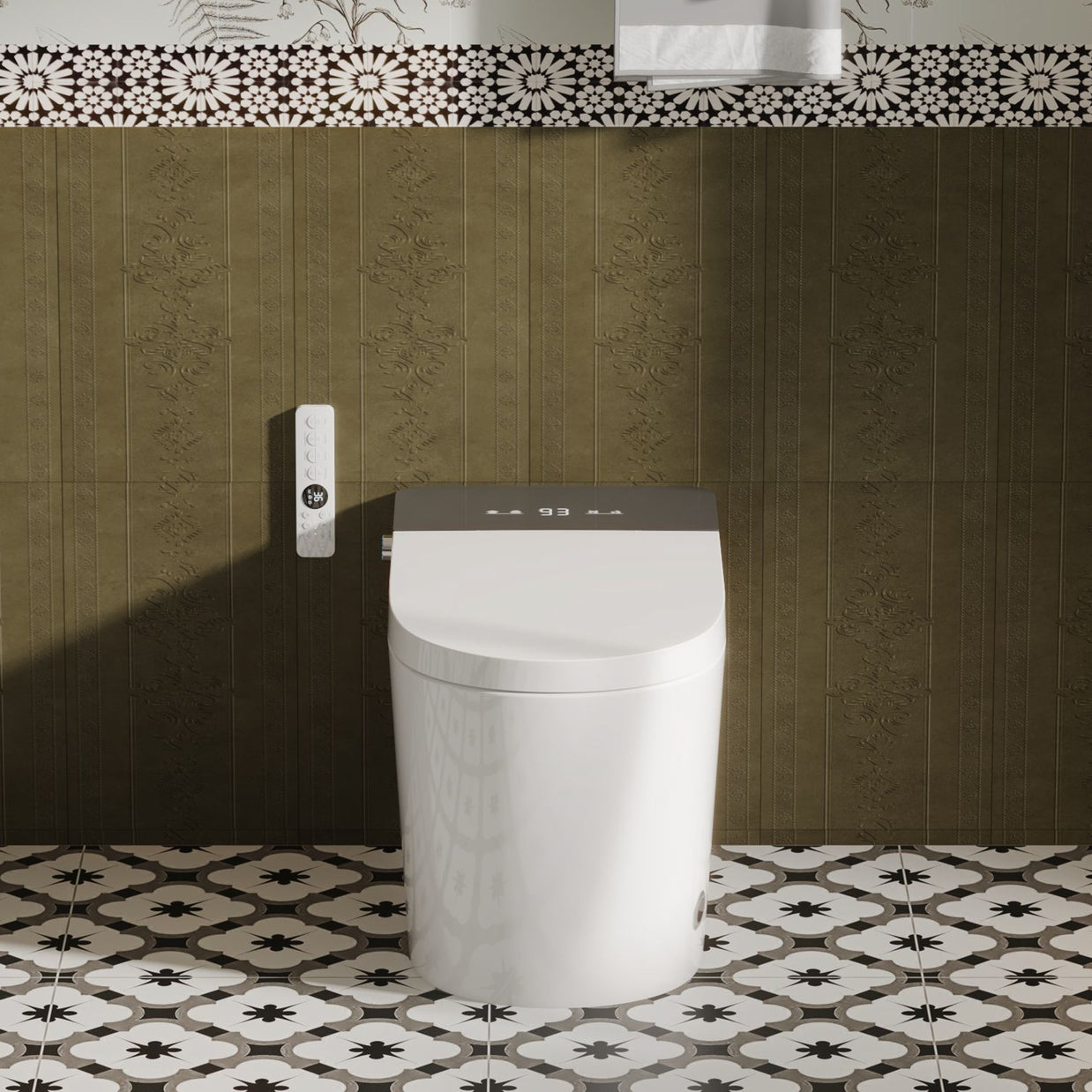 YULIKA Mounted Bidet Toilet One-piece Smart Toilet