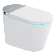 YULIKA-G7 PRO 1.31 Gallons Per Minute GPF Elongated Floor Mounted Smart Bide Toilet with Aromasphy System