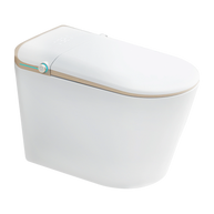 YULIKA-U2 Aromasphy Fragant System Elongated Floor Mounted Bidet Toilet 1.3 Gallons Per Minute GPF Smart Toilet