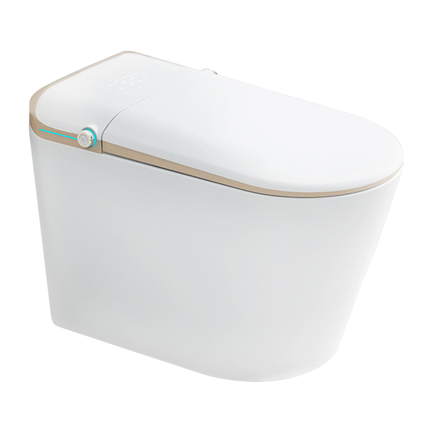 YULIKA-U2 Aromasphy Fragant System Elongated Floor Mounted Bidet Toilet 1.3 Gallons Per Minute GPF Smart Toilet